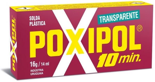 ADESIVO EPOXI TRANSPARENTE LIQUIDO 16G/14ML POXIPOL