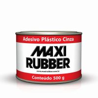 ADESIVO PLASTICO CINZA 500G MAXI RUBBER