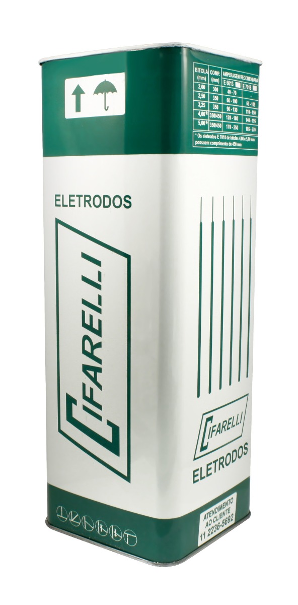 ELETRODO 13 3.25 (1/8") - MEDIO (LATA C/ 20KG)